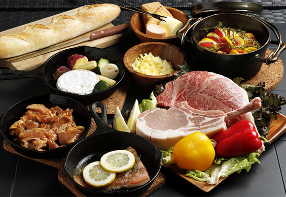 グランピングBBQプラン